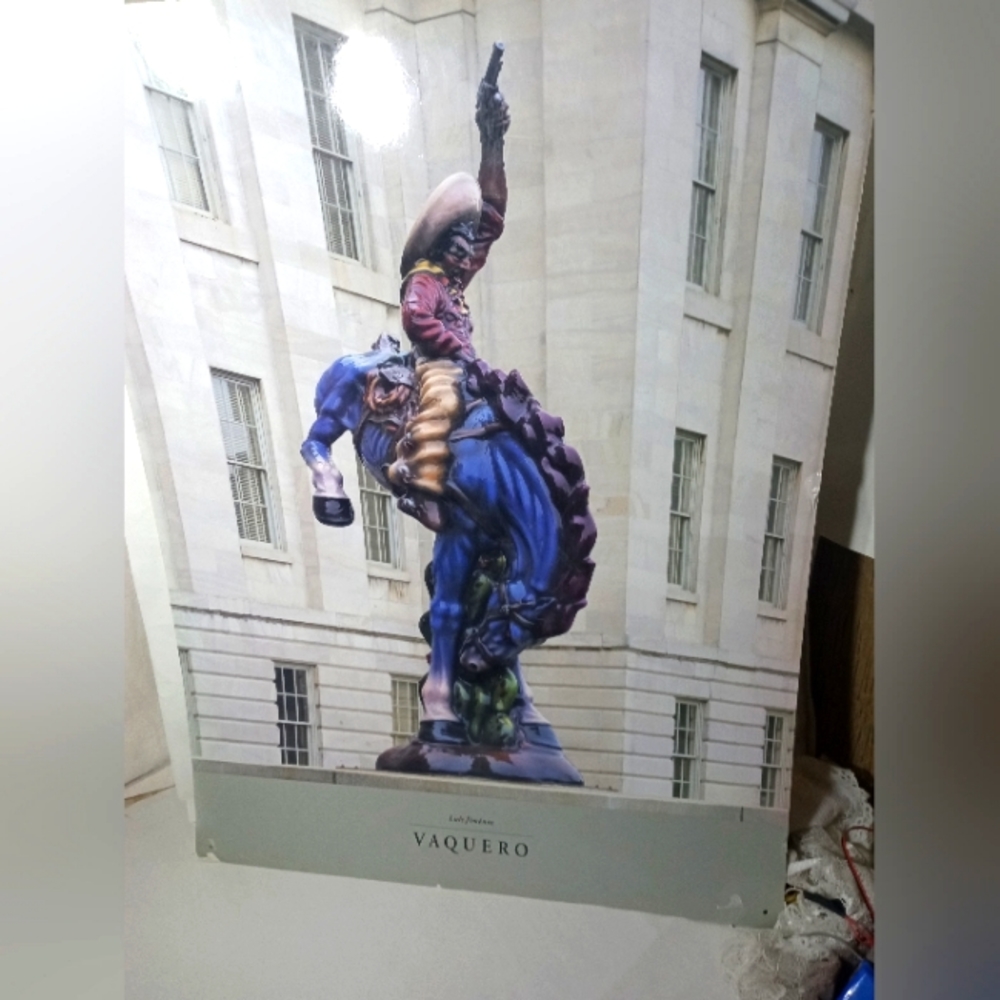 Getty center for education in the arts print "vaquero"